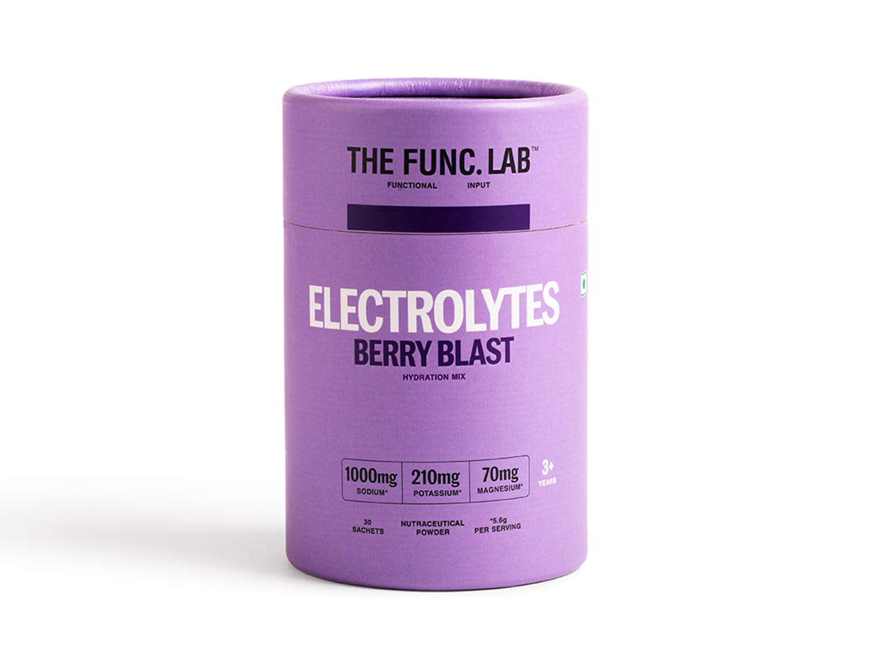 The Func. Lab Daily Electrolytes - Berry Blast | 30 Sachets | Instant Hydration Powder with Sodium, Potassium, Magnesium | Sugar-Free, No Preservat...
The Func. Lab Daily Electrolytes - Berry Blast | 30 Sachets | Instant Hydration Powder with Sodium, Potassium, Magnesium | Sugar-Free, No Preservat...