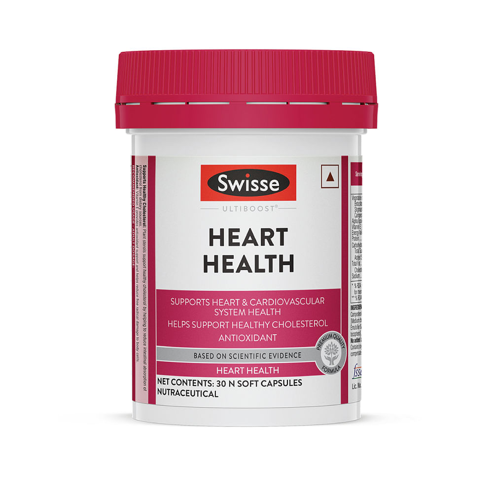 Swisse Ultiboost Heart Health, Supports Heart & Cardiovascular System Health, Helps Support Healthy Cholesterol Antioxidant, Gluten & Lactose Free ...
Swisse Ultiboost Heart Health, Supports Heart & Cardiovascular System Health, Helps Support Healthy Cholesterol Antioxidant, Gluten & Lactose Free ...
