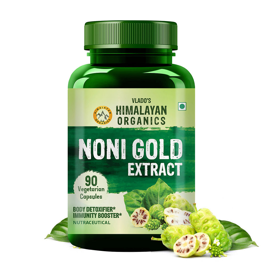 Vlado's Himalayan Organics Noni Gold Extract Body Detoxifier Supplement - 90 Veg Capsules
Vlado's Himalayan Organics Noni Gold Extract Body Detoxifier Supplement - 90 Veg Capsules