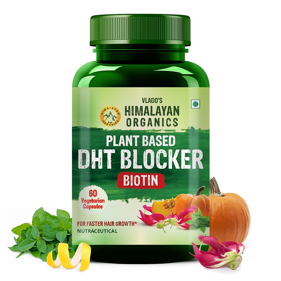 Vlado's Himalayan Organics Plant Based DHT Blocker | Nettle Extract | 60 Veg Capsules
Vlado's Himalayan Organics Plant Based DHT Blocker | Nettle Extract | 60 Veg Capsules