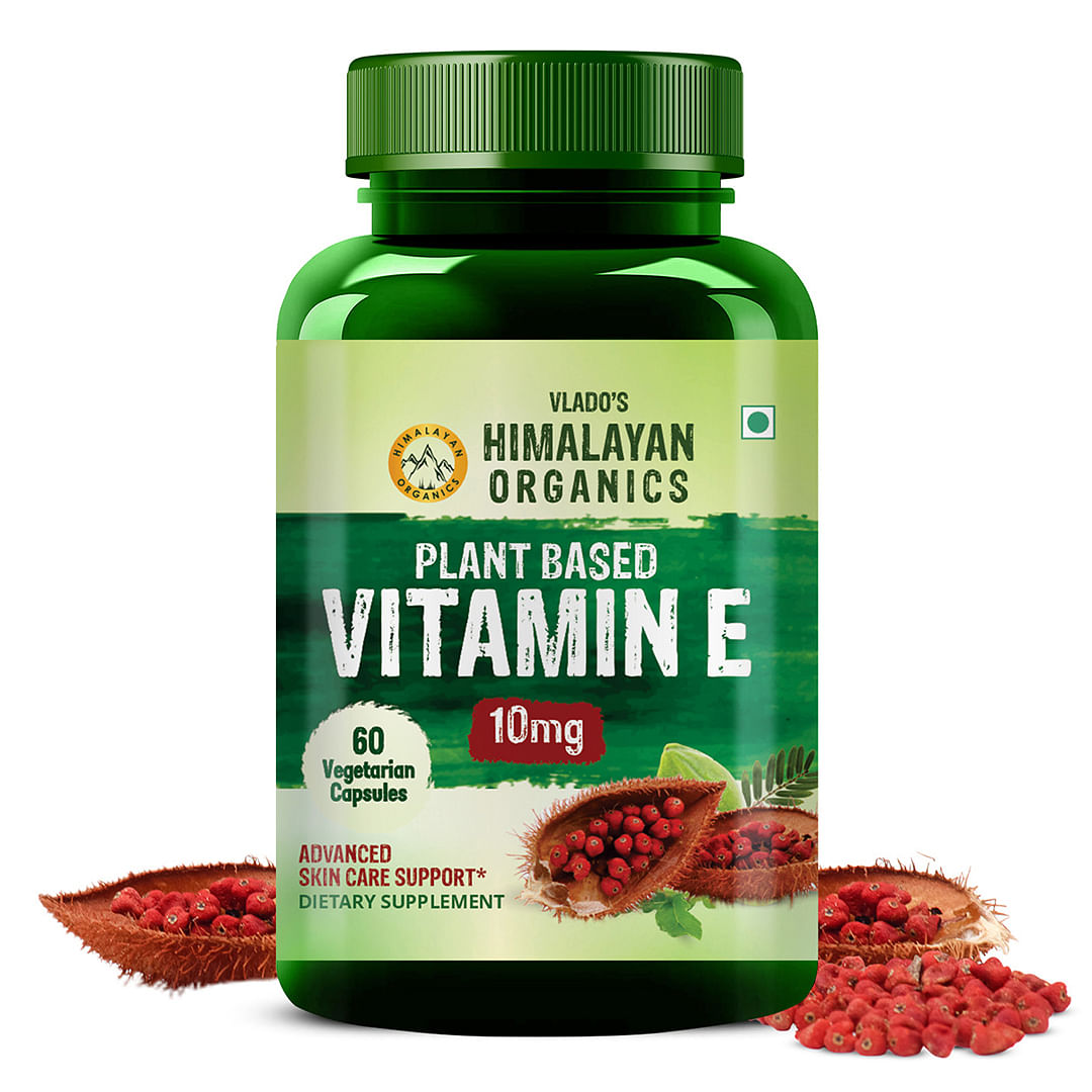Vlado's Himalayan Organics Plant Based Vitamin E Capsules (Non-GMO Sunflower Oil, Aloevera Oil, Argan Oil) - 60 Capsules
Vlado's Himalayan Organics Plant Based Vitamin E Capsules (Non-GMO Sunflower Oil, Aloevera Oil, Argan Oil) - 60 Capsules