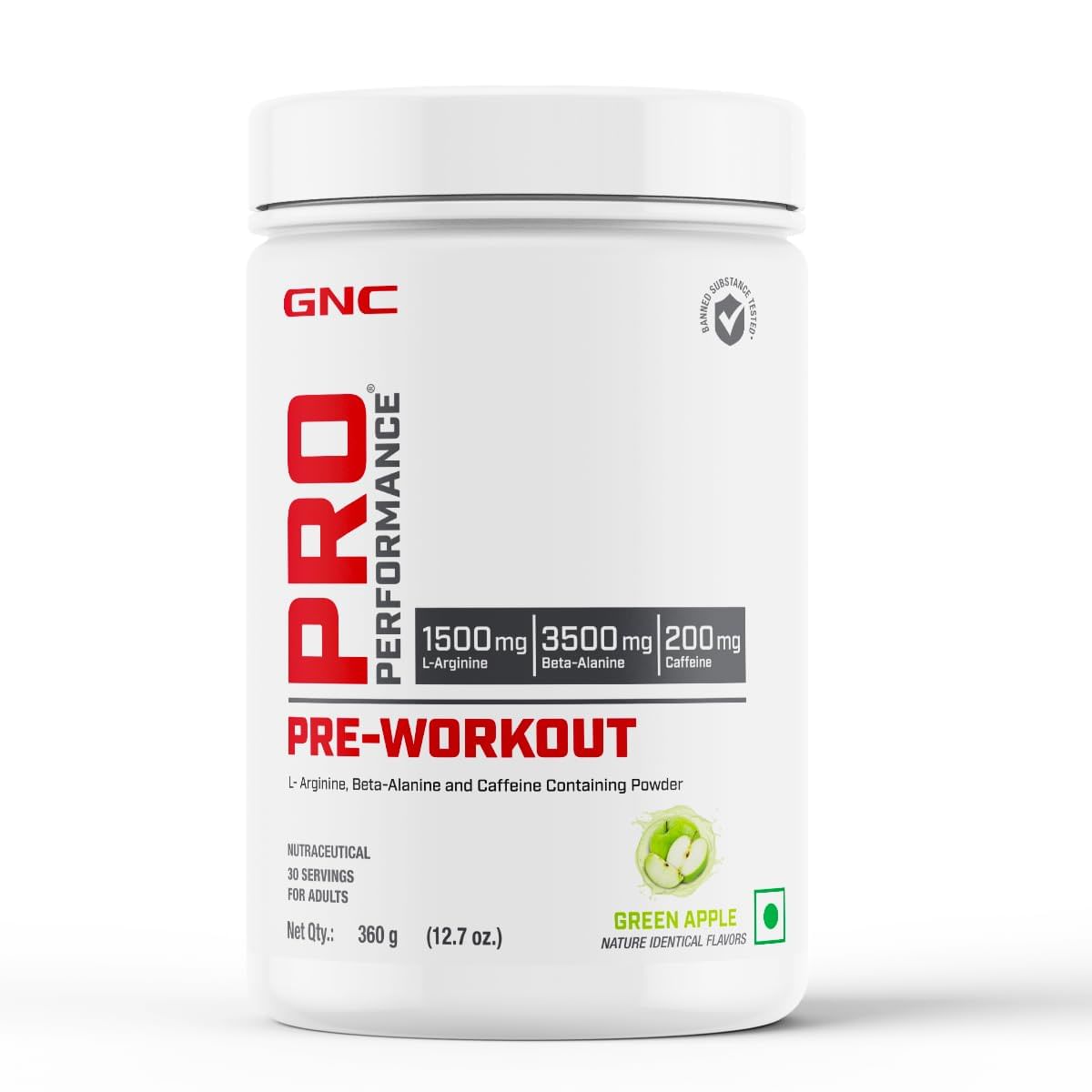 GNC Pro Performance Pre-Workout | 360 gm | 30 Servings | Boosts Energy & Endurance | Improves Focus | Revs Up Recovery | 1.5g L-Arginine | 3.5g Bet...
GNC Pro Performance Pre-Workout | 360 gm | 30 Servings | Boosts Energy & Endurance | Improves Focus | Revs Up Recovery | 1.5g L-Arginine | 3.5g Bet...