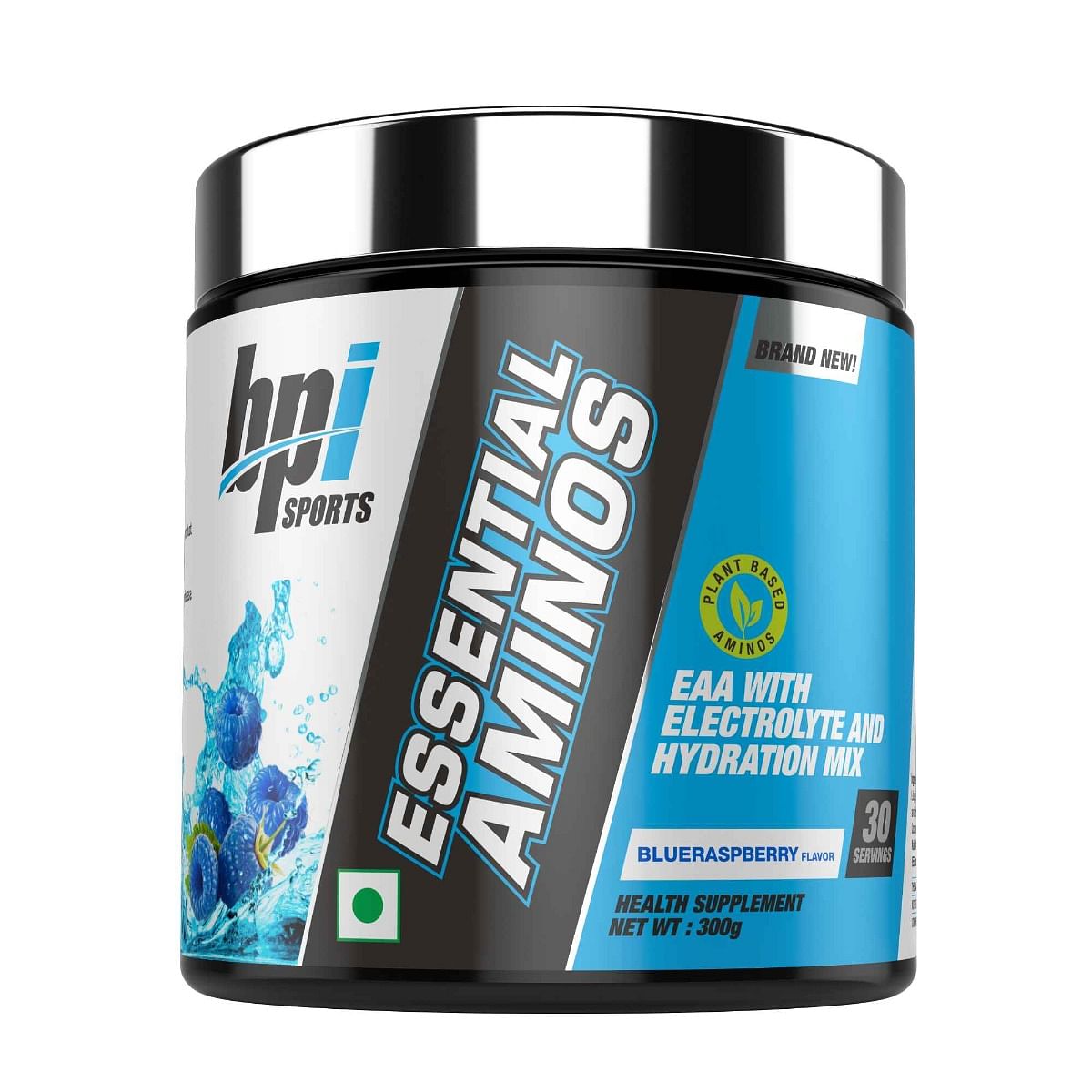 BPI Sports Essential Aminos | Essential Amino Acids (EAAs) | Recovery, Muscle Growth, Hydration| Blue Raspberry | 30 Servings | 300 gm
BPI Sports Essential Aminos | Essential Amino Acids (EAAs) | Recovery, Muscle Growth, Hydration| Blue Raspberry | 30 Servings | 300 gm