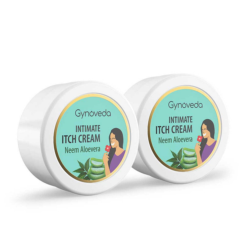 Gynoveda Intimate Itch Cream, Instant Relief From Itching, Dryness & Rash, Power of Neem, Aloe Vera 2 Packs 50 gms
Gynoveda Intimate Itch Cream, Instant Relief From Itching, Dryness & Rash, Power of Neem, Aloe Vera 2 Packs 50 gms