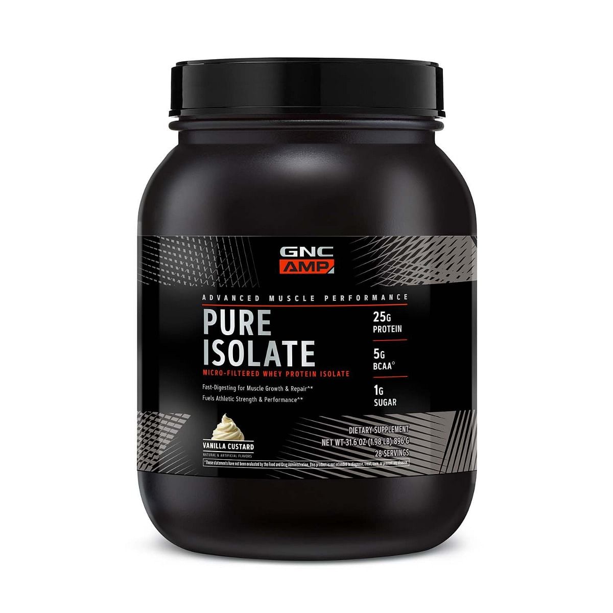 GNC AMP Pure Isolate Whey Protein | Boosts Athletic Performance | Increases Strength | Promotes Muscle Growth | Formulated In USA | Micro-Filtered ...
GNC AMP Pure Isolate Whey Protein | Boosts Athletic Performance | Increases Strength | Promotes Muscle Growth | Formulated In USA | Micro-Filtered ...