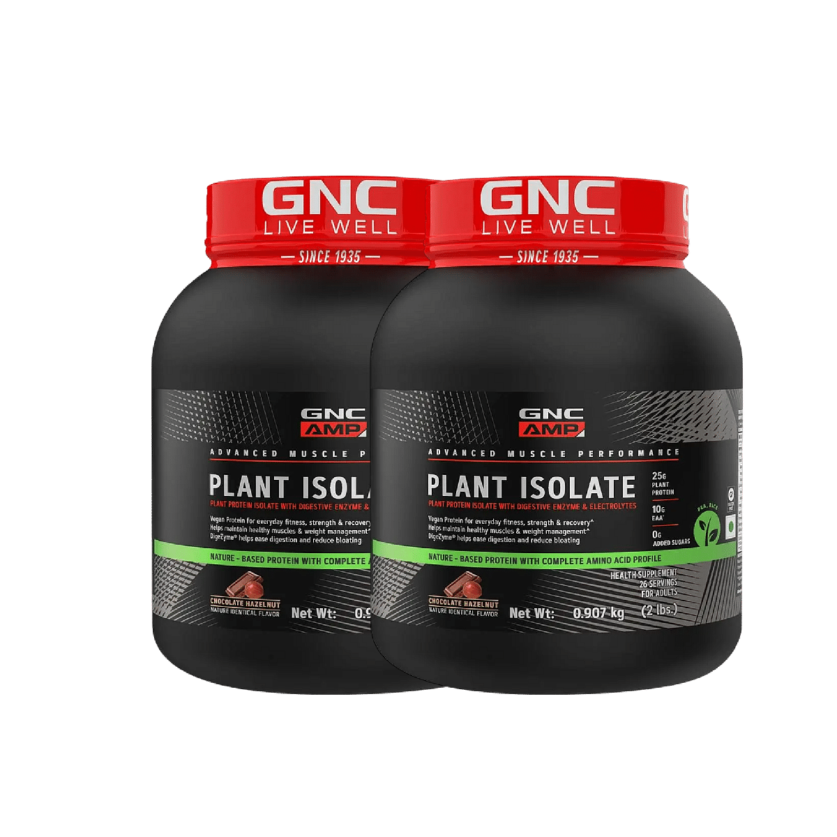 GNC AMP Plant Isolate | Vegan, Lactose Free & Soy Free | From Pea & Brown Rice Protein | Active Lifestyle | Healthy Muscles | Weight Control | 25g ...
GNC AMP Plant Isolate | Vegan, Lactose Free & Soy Free | From Pea & Brown Rice Protein | Active Lifestyle | Healthy Muscles | Weight Control | 25g ...