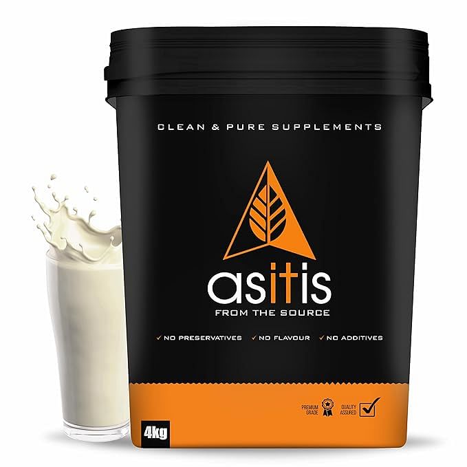 AS-IT-IS Nutrition Whey Protein Isolate 90% - 4 kg | Protein 27g & BCAA 5.9g per serving
AS-IT-IS Nutrition Whey Protein Isolate 90% - 4 kg | Protein 27g & BCAA 5.9g per serving