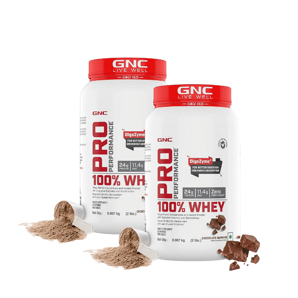 GNC Pro Performance 100% Whey Protein Powder | Boosts Strength & Endurance | Builds Lean Muscles | Fastens Muscle Recovery | Formulated In USA | 24...
GNC Pro Performance 100% Whey Protein Powder | Boosts Strength & Endurance | Builds Lean Muscles | Fastens Muscle Recovery | Formulated In USA | 24...