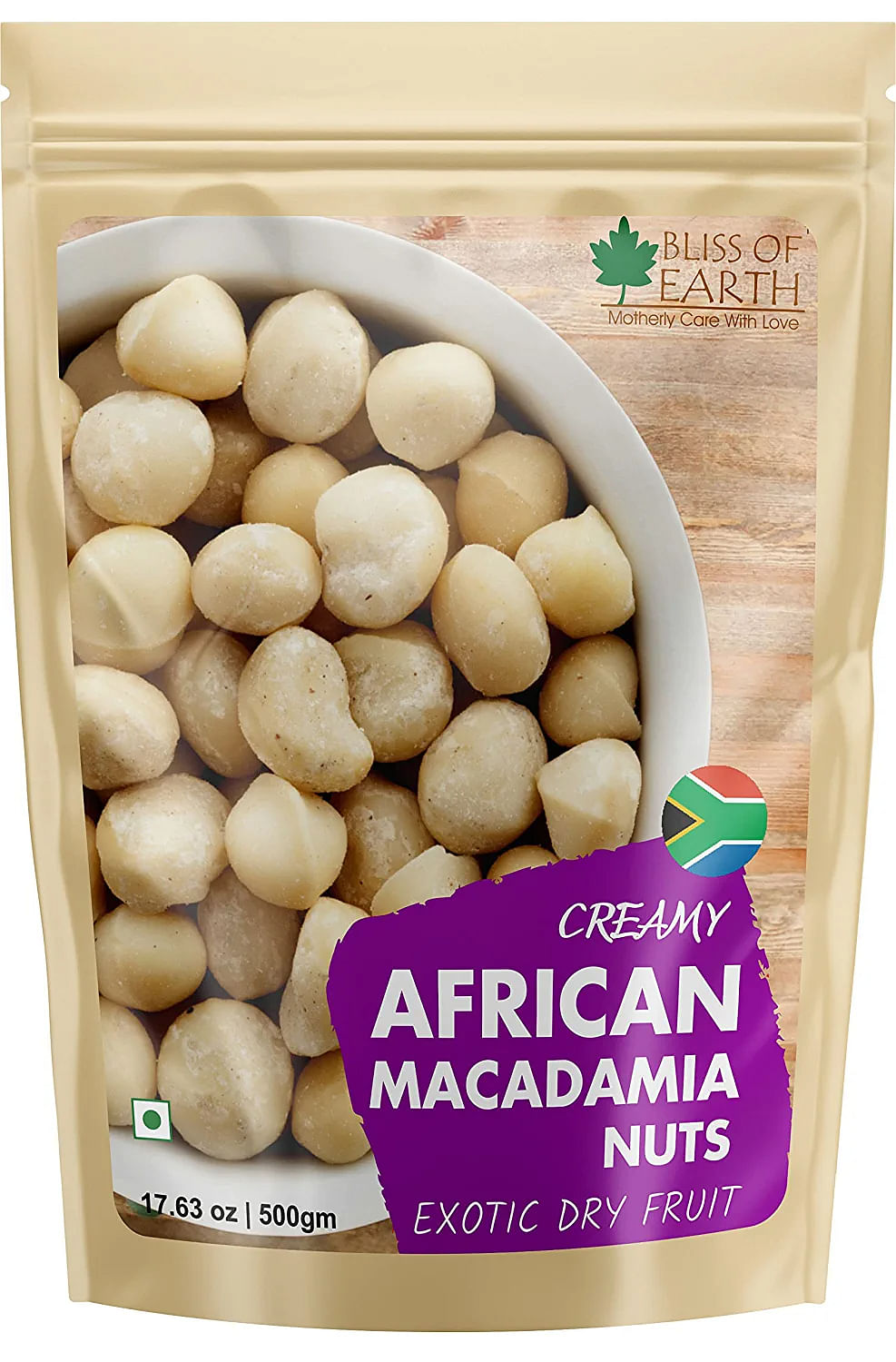 Bliss Of Earth Healthy Macadamia Nuts, Super Nut For Bone And Gut Health - 500 gm
Bliss Of Earth Healthy Macadamia Nuts, Super Nut For Bone And Gut Health - 500 gm
