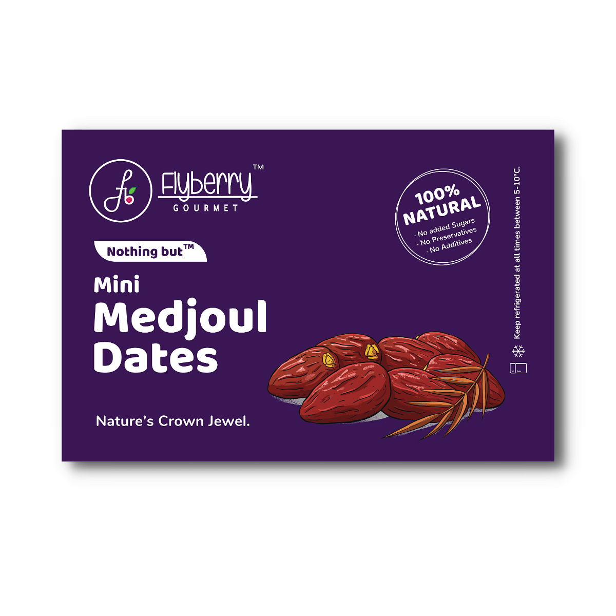 Flyberry Gourmet Mini Medjoul/Medjool Dates (Khajoor/Khajur), 2.5Kg | 100% Natural | Rich in Calcium, Iron and Potassium | Instant Energy
Flyberry Gourmet Mini Medjoul/Medjool Dates (Khajoor/Khajur), 2.5Kg | 100% Natural | Rich in Calcium, Iron and Potassium | Instant Energy