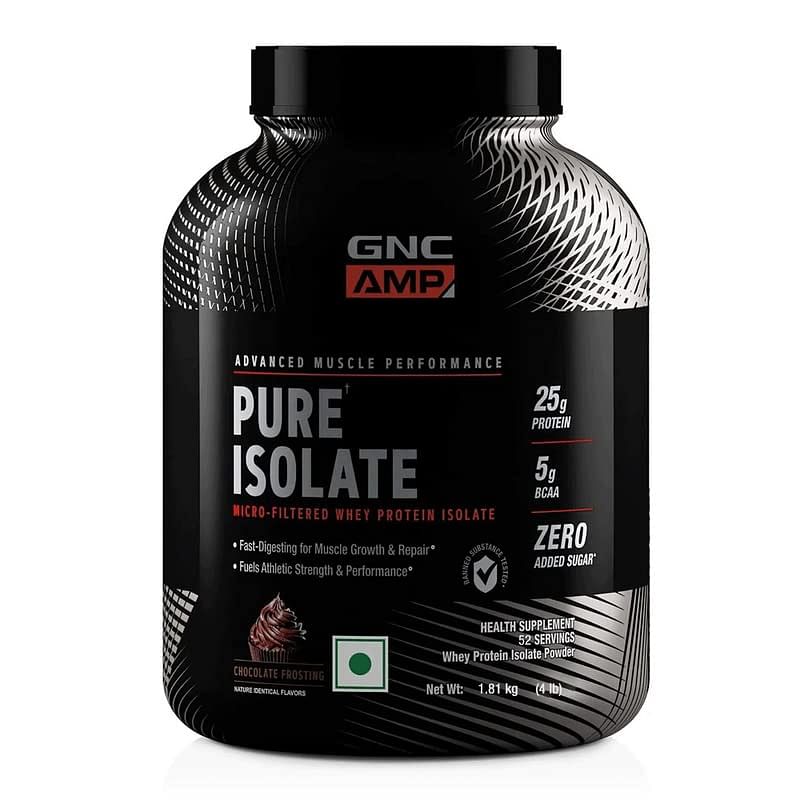GNC AMP Pure Isolate Whey Protein | Boosts Athletic Performance | Increases Strength | Promotes Muscle Growth | Formulated In USA | Micro-Filtered ...
GNC AMP Pure Isolate Whey Protein | Boosts Athletic Performance | Increases Strength | Promotes Muscle Growth | Formulated In USA | Micro-Filtered ...
