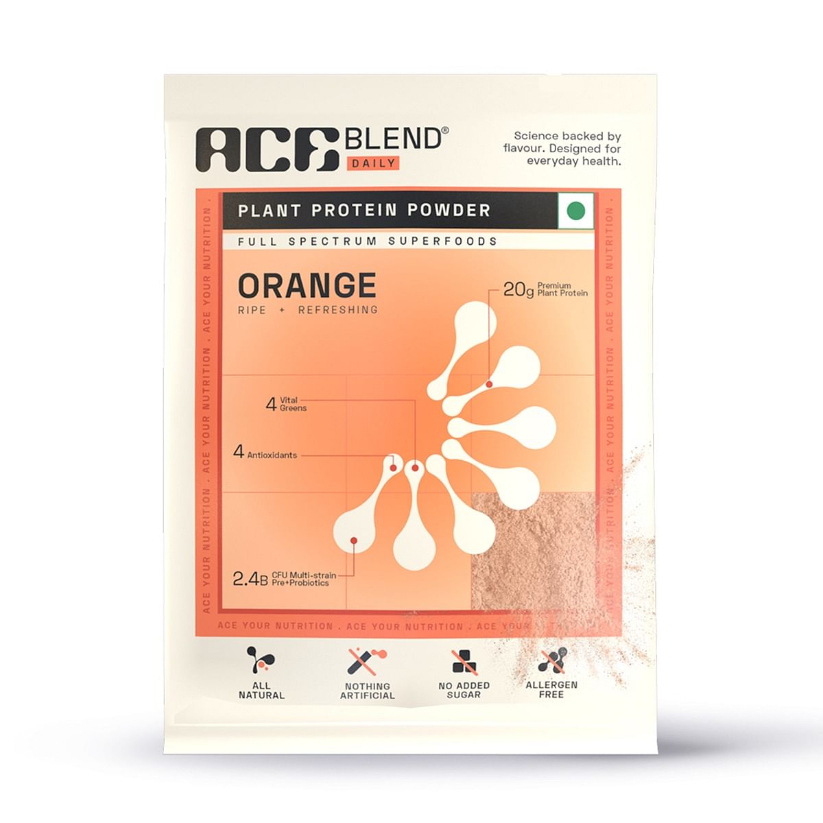 Ace Blend DAILY, 20G Complete Vegan Plant Protein Powder & Superfoods, Blended for Men & Women, Gut Friendly, Daily Protein, Complete Greens, Antio...
Ace Blend DAILY, 20G Complete Vegan Plant Protein Powder & Superfoods, Blended for Men & Women, Gut Friendly, Daily Protein, Complete Greens, Antio...