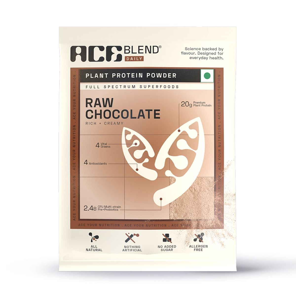 Ace Blend DAILY, 20G Complete Vegan Plant Protein Powder & Superfoods, Blended for Men & Women, Gut Friendly, Complete Greens, Antioxidants, Empowe...
Ace Blend DAILY, 20G Complete Vegan Plant Protein Powder & Superfoods, Blended for Men & Women, Gut Friendly, Complete Greens, Antioxidants, Empowe...