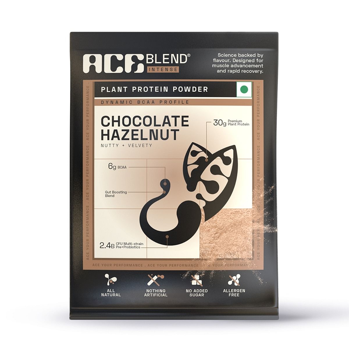 Ace Blend INTENSE, 30G A-Grade Vegan Plant Protein Powder for Men & Women, Sport Use, Complete BCAA, Lean Muscle Growth & Recovery, Rapid Absorptio...
Ace Blend INTENSE, 30G A-Grade Vegan Plant Protein Powder for Men & Women, Sport Use, Complete BCAA, Lean Muscle Growth & Recovery, Rapid Absorptio...