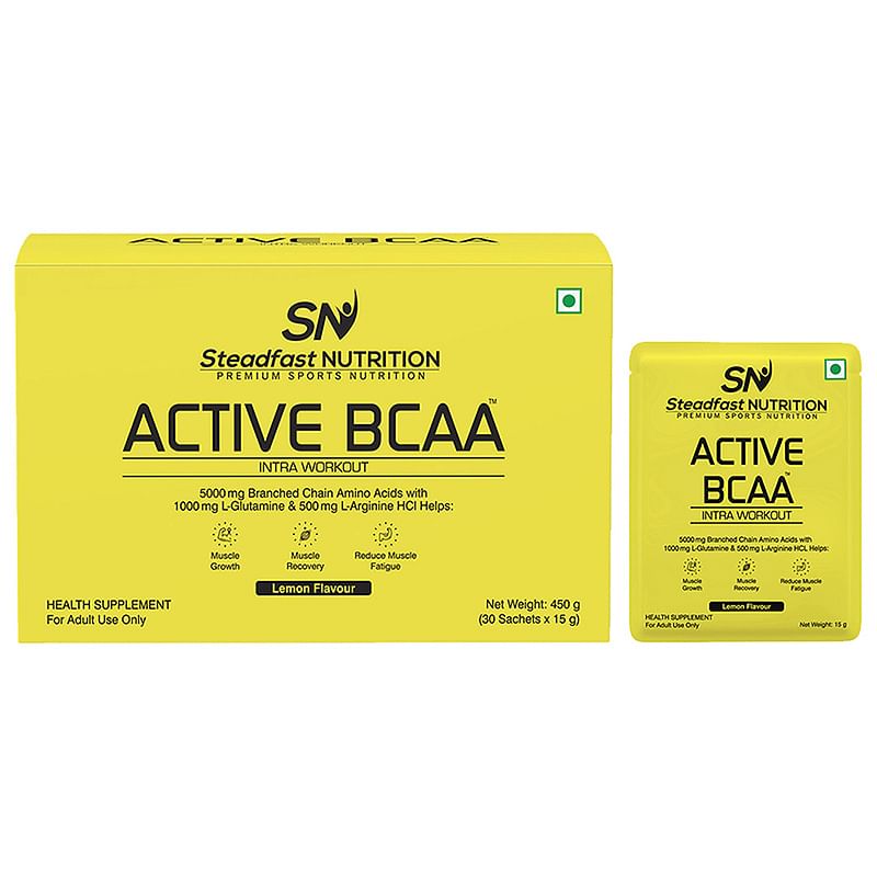 Steadfast Nutrition Active BCAA | Pre Workout BCAA Supplement in 2:1:1 Ratio | Muscle Recovery & Endurance, Intra workout | BCAA with L-Glutamine &...
Steadfast Nutrition Active BCAA | Pre Workout BCAA Supplement in 2:1:1 Ratio | Muscle Recovery & Endurance, Intra workout | BCAA with L-Glutamine &...