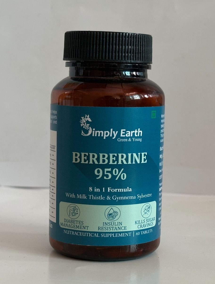 Simply Earth Berberis Berberine 95% (500mg) with Milk Thistle & Cinnamon, Turmeric & Black Pepper - For Optimal Health | Berberine HCL Supplements ...
Simply Earth Berberis Berberine 95% (500mg) with Milk Thistle & Cinnamon, Turmeric & Black Pepper - For Optimal Health | Berberine HCL Supplements ...