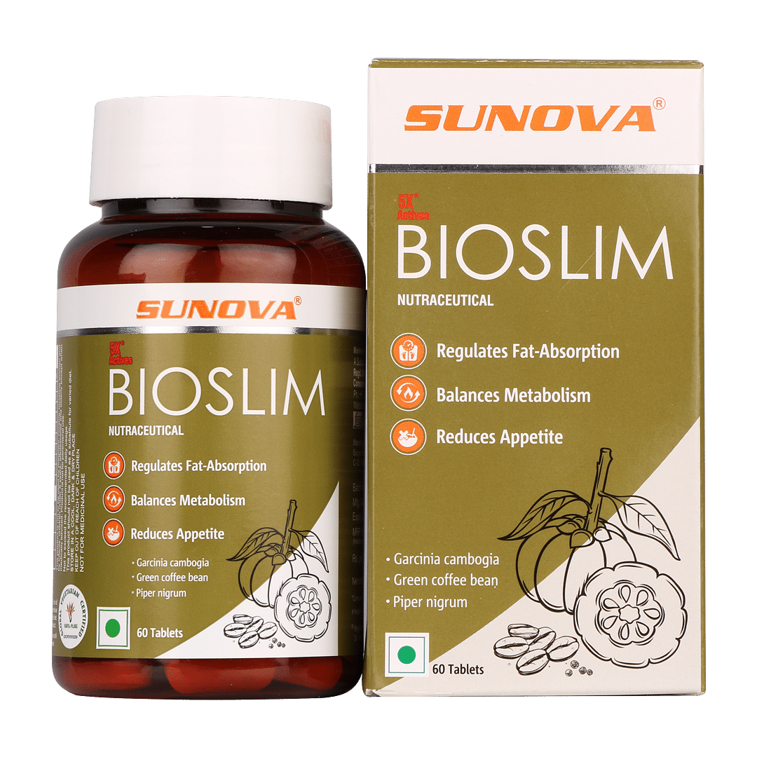 Sunova Biolsim Tablets - Healthy weight loss tablets with Garcinia Camboia & Green coffee bean extracts
Sunova Biolsim Tablets - Healthy weight loss tablets with Garcinia Camboia & Green coffee bean extracts