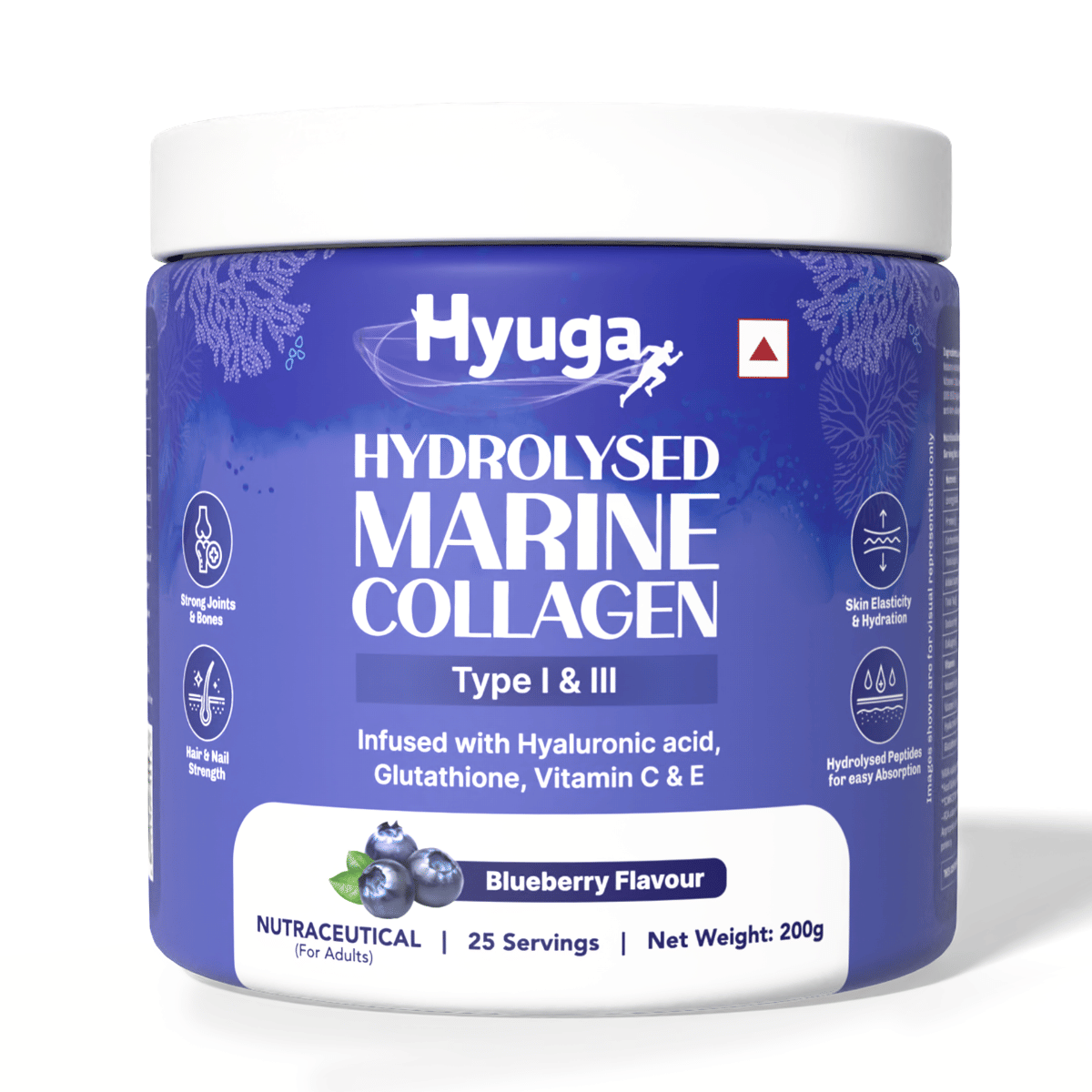 Hyuga Marine Collagen | Hydrolysed Japanese Type I & III Collagen Peptides | With Glutathione, Hyaluronic Acid, Vitamin C & E | For Skin, Hair, Nai...
Hyuga Marine Collagen | Hydrolysed Japanese Type I & III Collagen Peptides | With Glutathione, Hyaluronic Acid, Vitamin C & E | For Skin, Hair, Nai...