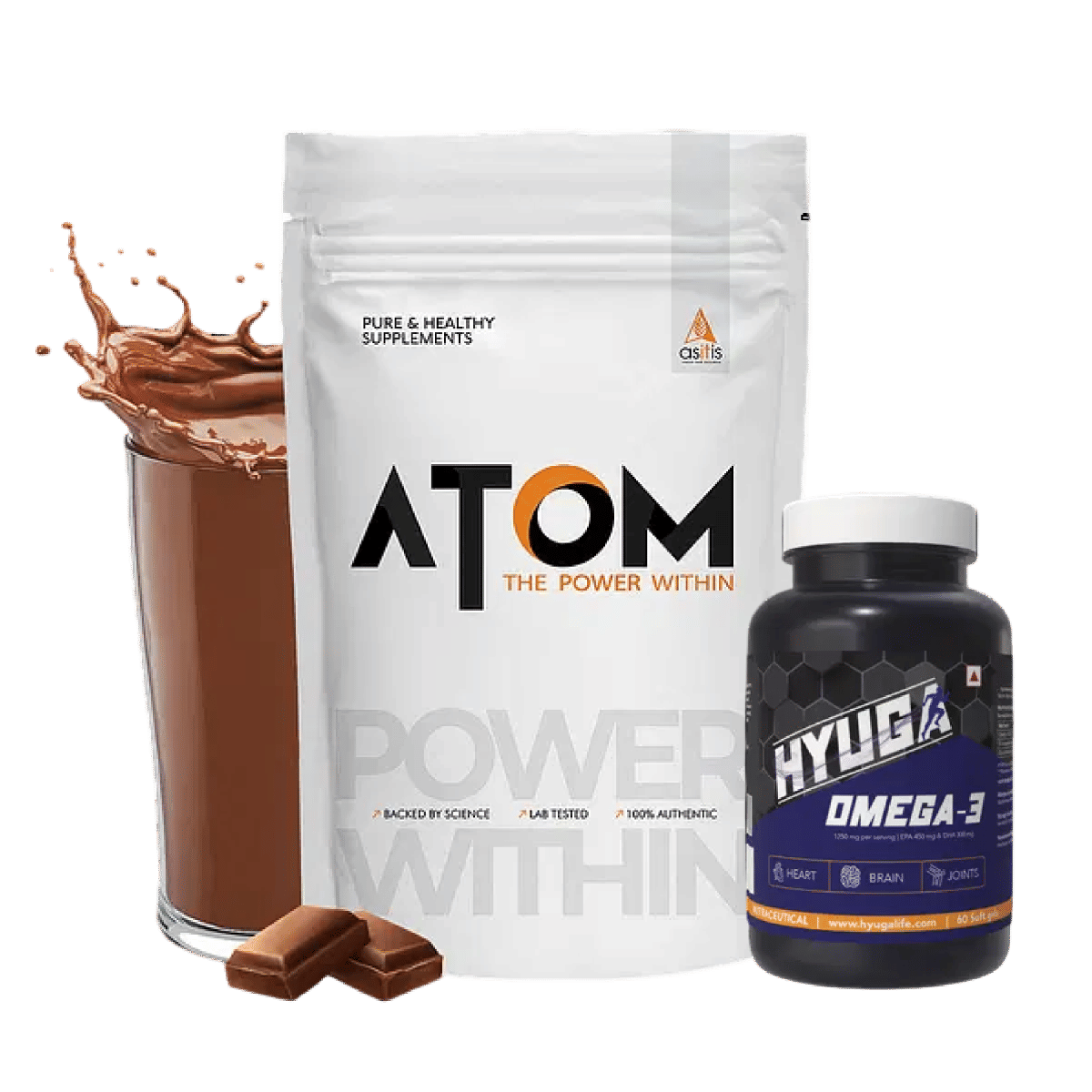 AS-IT-IS ATOM Beginners Whey Protein 1kg | Choco Hazel Fusion | 27 Servings | Accelerates Muscle-building + Hyuga Omega 3 | Triple Strength | 1250m...
AS-IT-IS ATOM Beginners Whey Protein 1kg | Choco Hazel Fusion | 27 Servings | Accelerates Muscle-building + Hyuga Omega 3 | Triple Strength | 1250m...