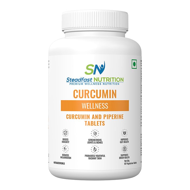Steadfast Nutrition Curcumin| Turmeric Curcumin with Piperine | Natural & Potent Supplements for Improved Wellbeing & Health| Immunity| Gut Health ...
Steadfast Nutrition Curcumin| Turmeric Curcumin with Piperine | Natural & Potent Supplements for Improved Wellbeing & Health| Immunity| Gut Health ...