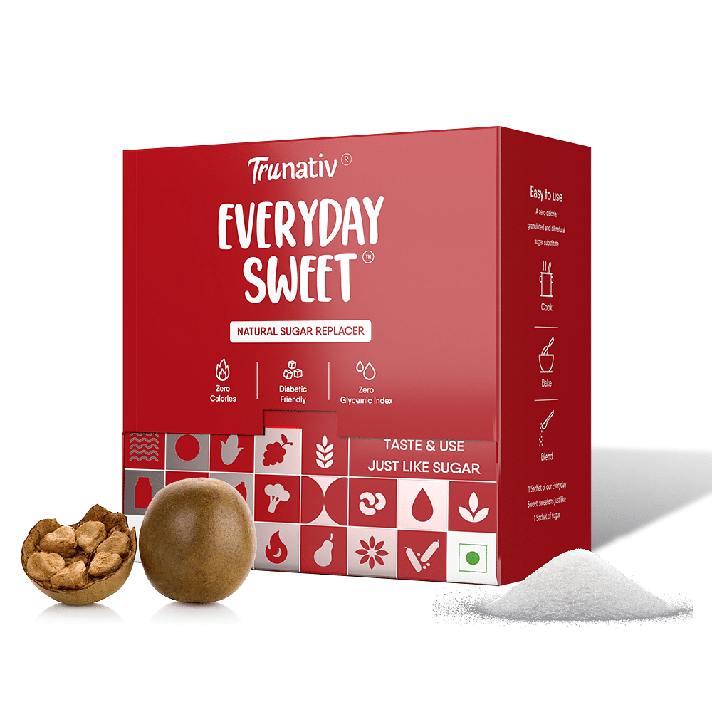 TruNativ Everyday Sweet| Natural 1:1 Sugar Replacer | Monk Fruit Extract | Natural Sweetner | Zero Calories - Zero Carb - Diabetic Friendly - Keto ...
TruNativ Everyday Sweet| Natural 1:1 Sugar Replacer | Monk Fruit Extract | Natural Sweetner | Zero Calories - Zero Carb - Diabetic Friendly - Keto ...