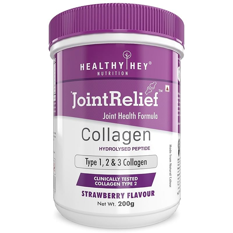 HealthyHey Nutrition JointRelief Collagen Peptide Type 1, 2 & 3 (Hydrolysed) with Glucosamine, Chondroitin, MSM- Support Joint and Cartilage Health...
HealthyHey Nutrition JointRelief Collagen Peptide Type 1, 2 & 3 (Hydrolysed) with Glucosamine, Chondroitin, MSM- Support Joint and Cartilage Health...