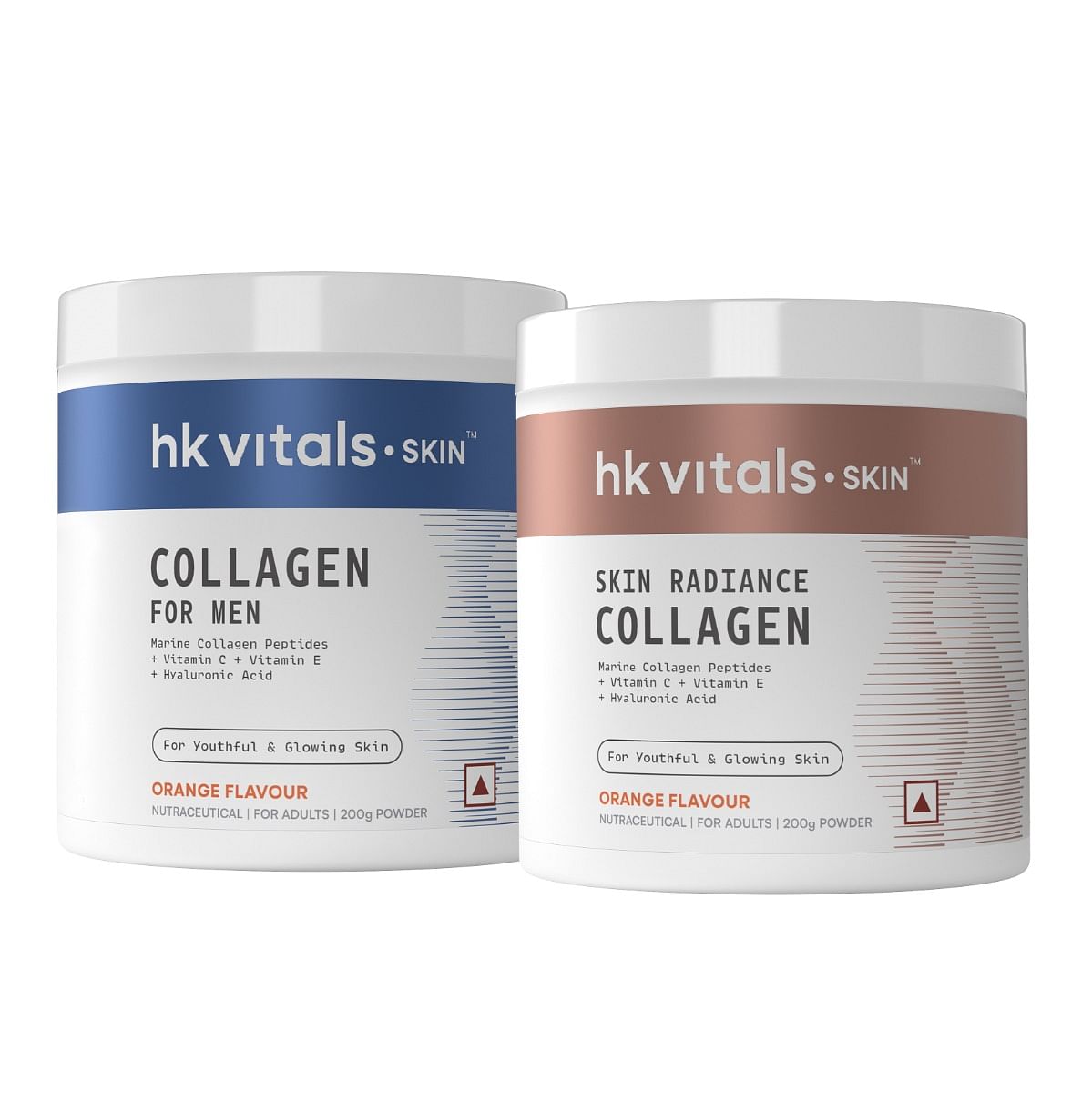 HK Vitals Marine Collagen for Men Supplement (Orange, 200g) with Marine Collagen Supplement (Orange, 200g) | Vitamin C, E, Sodium Hyaluronate | For...
HK Vitals Marine Collagen for Men Supplement (Orange, 200g) with Marine Collagen Supplement (Orange, 200g) | Vitamin C, E, Sodium Hyaluronate | For...