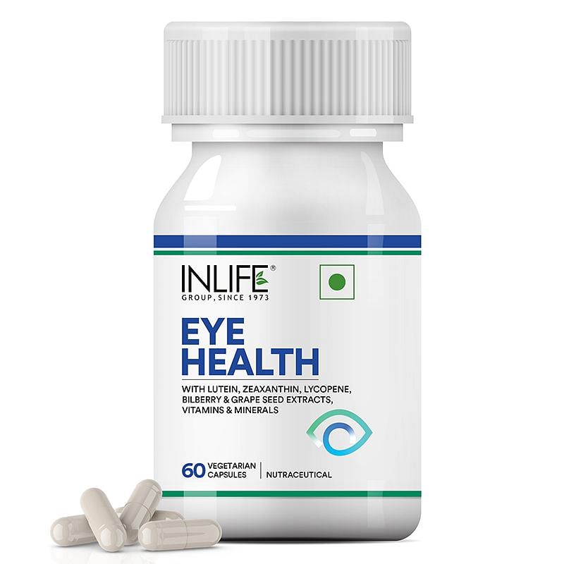 INLIFE Eye Health Supplements | Eye Care Vitamins to Improve Vision, Protect Eyes from Oxidative Stress | Lutein, Zeaxanthin, Grape Seed, Bilberry,...
INLIFE Eye Health Supplements | Eye Care Vitamins to Improve Vision, Protect Eyes from Oxidative Stress | Lutein, Zeaxanthin, Grape Seed, Bilberry,...