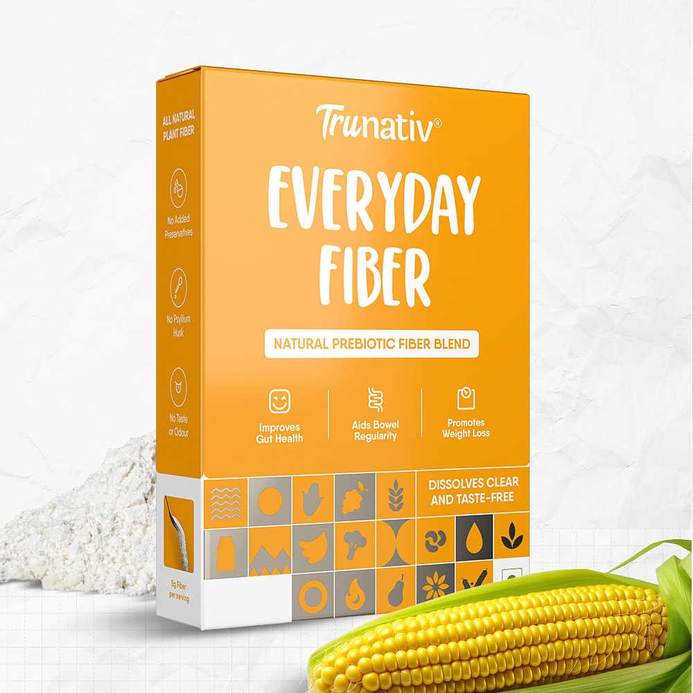 TruNativ Everyday Fiber| Enhances Digestive Health| Plant based Fiber| Non-GMO| Helps Control Blood Sugar Levels| Gluten Free| Dissolves Clear| Unf...
TruNativ Everyday Fiber| Enhances Digestive Health| Plant based Fiber| Non-GMO| Helps Control Blood Sugar Levels| Gluten Free| Dissolves Clear| Unf...