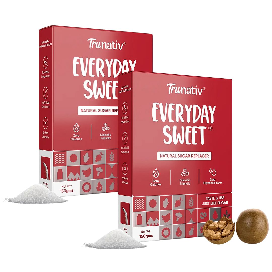 TruNativ Everyday Sweet | Natural 1:1 White Sugar Replacer | Monk Fruit Extract | Zero Calories - Zero Carb - Diabetic Friendly | Cook Bake Blend -...
TruNativ Everyday Sweet | Natural 1:1 White Sugar Replacer | Monk Fruit Extract | Zero Calories - Zero Carb - Diabetic Friendly | Cook Bake Blend -...