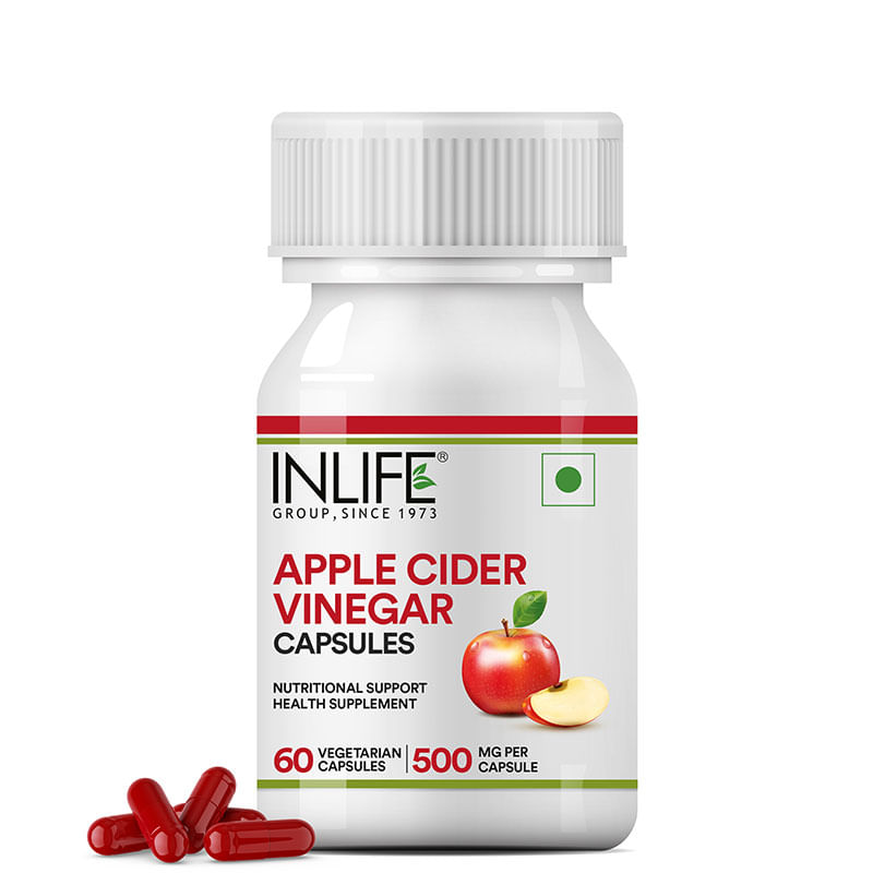 INLIFE Apple Cider Vinegar Supplement | Weight Management, Metabolism, Healthy Digestion | Plant Based Nutrition, 500mg - 60 Vegetarian Capsules (P...
INLIFE Apple Cider Vinegar Supplement | Weight Management, Metabolism, Healthy Digestion | Plant Based Nutrition, 500mg - 60 Vegetarian Capsules (P...