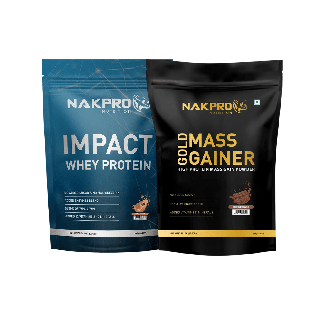 NAKPRO Impact Whey Protein 1kg | Isolate & Concentrate | 24g Protein & 4.9g BCAA | Coffee Flavour | Nakpro Gold Mass Gainer Powder 1 Kg, Chocolate|...
NAKPRO Impact Whey Protein 1kg | Isolate & Concentrate | 24g Protein & 4.9g BCAA | Coffee Flavour | Nakpro Gold Mass Gainer Powder 1 Kg, Chocolate|...
