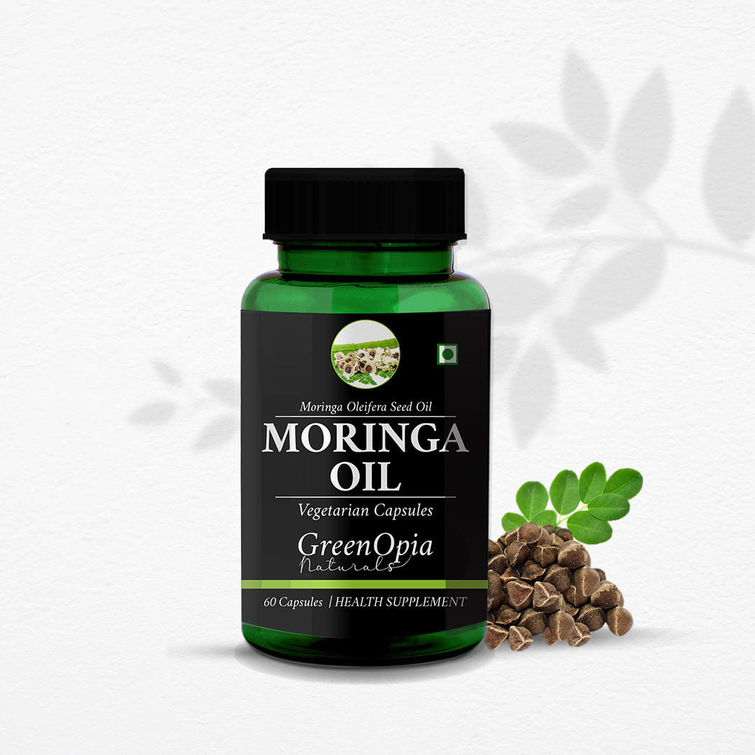 GreenOpia Moringa Seed Oil 60 Liquid Filled Vegetarian Capsules
GreenOpia Moringa Seed Oil 60 Liquid Filled Vegetarian Capsules