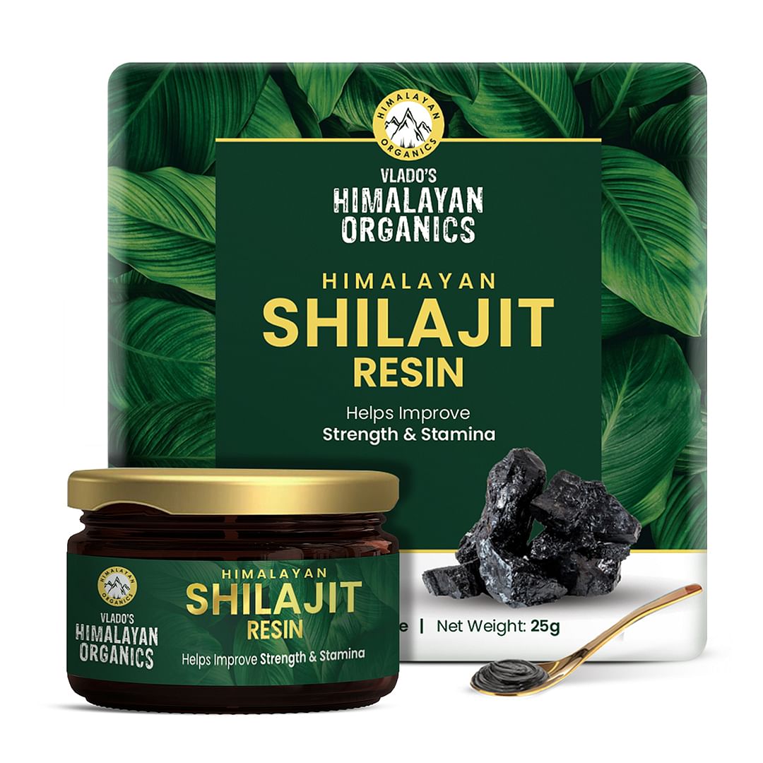 Vlado's Himalayan Organics Pure Shilajit Resin Fulvic Acid & 85+ Trace Minerals Complex I - 25g
Vlado's Himalayan Organics Pure Shilajit Resin Fulvic Acid & 85+ Trace Minerals Complex I - 25g