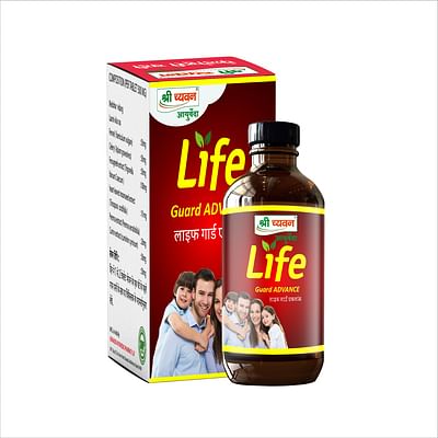 Shri Chyawan Life Guard Advance Syrup 1ltr - Boosts immunity, strength, stamina, etc
Shri Chyawan Life Guard Advance Syrup 1ltr - Boosts immunity, strength, stamina, etc