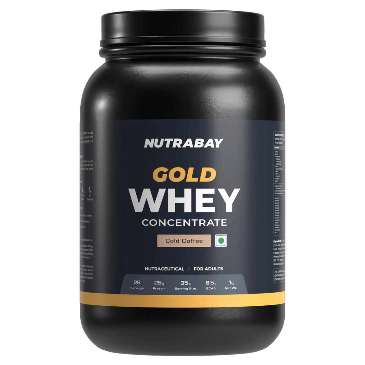 Nutrabay Gold 100% Whey Protein Concentrate with Digestive Enzymes & Vitamin Minerals, 25g Protein | Protein Powder for Muscle Support & Recovery -...
Nutrabay Gold 100% Whey Protein Concentrate with Digestive Enzymes & Vitamin Minerals, 25g Protein | Protein Powder for Muscle Support & Recovery -...