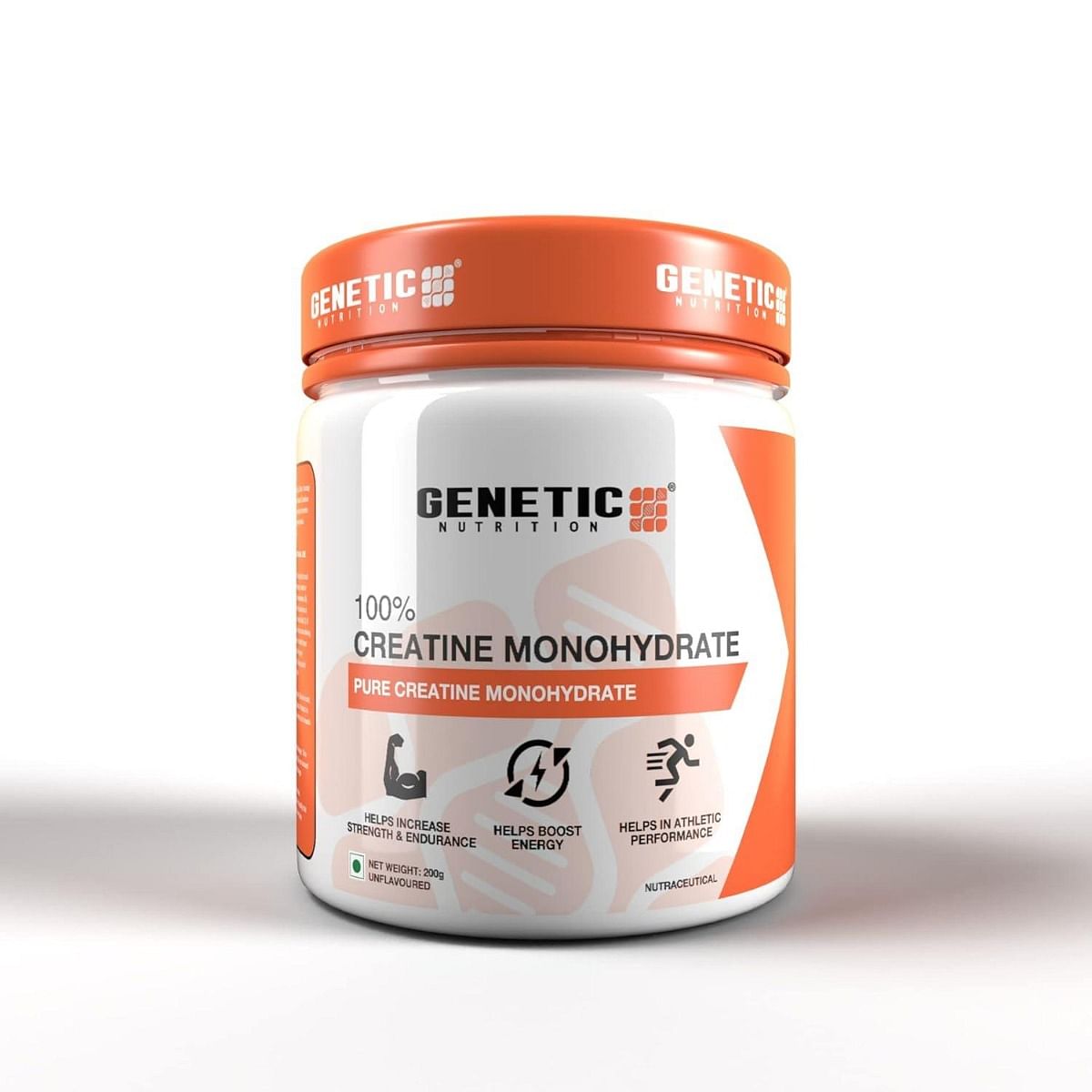 Genetic Nutrition 100% Pure Creatine Monohydrate Powder (Unflavoured)| Pure Creatine Monohydrate Supplement | Helps Increase Strength and Enduranc...
Genetic Nutrition 100% Pure Creatine Monohydrate Powder (Unflavoured)| Pure Creatine Monohydrate Supplement | Helps Increase Strength and Enduranc...