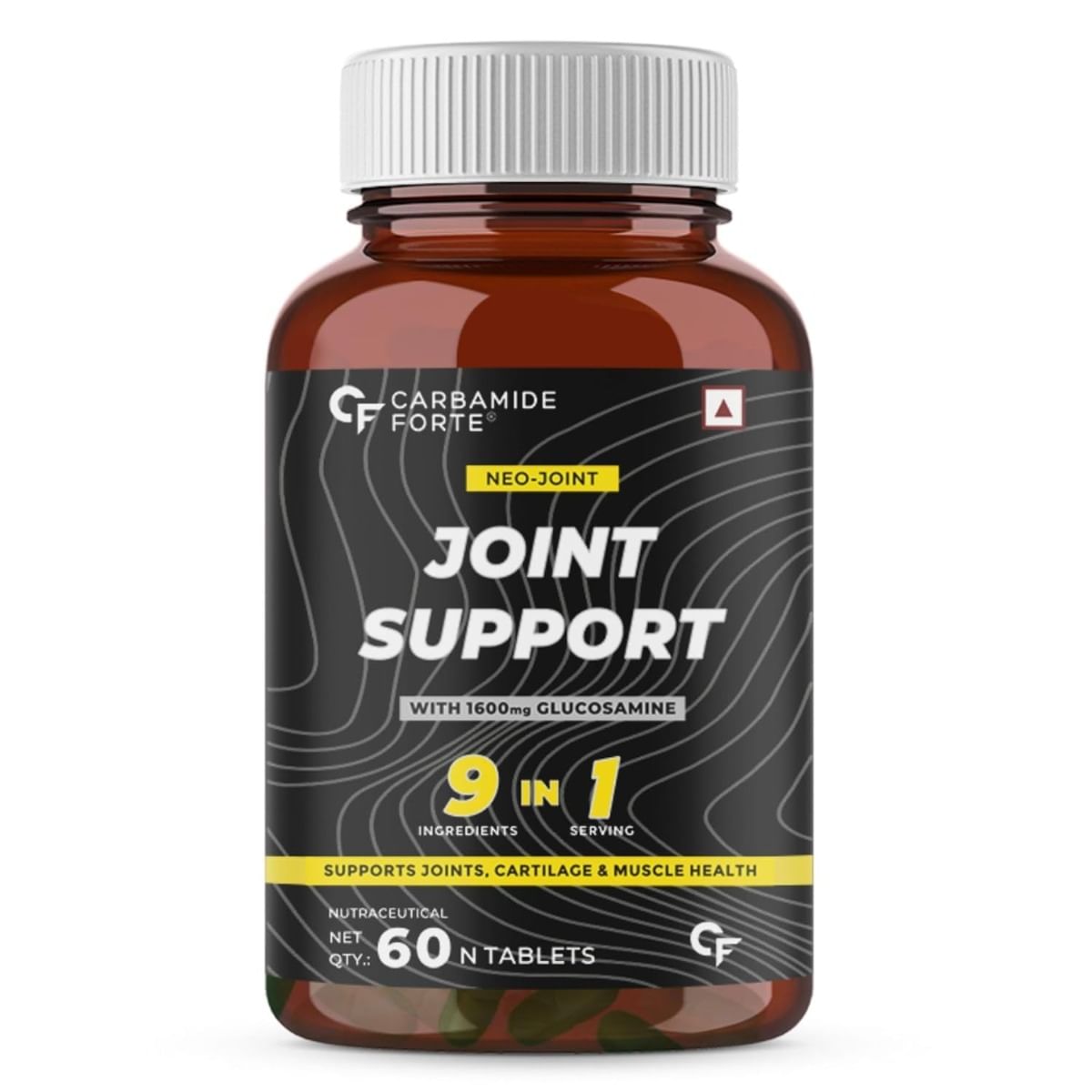 Carbamide Forte Joint Support Supplement with Glucosamine 1600mg Per Serving with Chondroitin, Boswellia, Turmeric & Ginger- 60 Tablets
Carbamide Forte Joint Support Supplement with Glucosamine 1600mg Per Serving with Chondroitin, Boswellia, Turmeric & Ginger- 60 Tablets