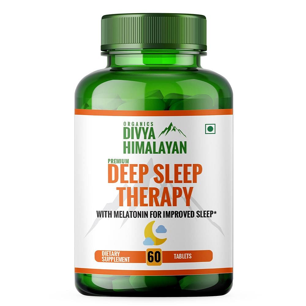 Divya Himalayan Natural Sleep Support Supplement 60 Tablets