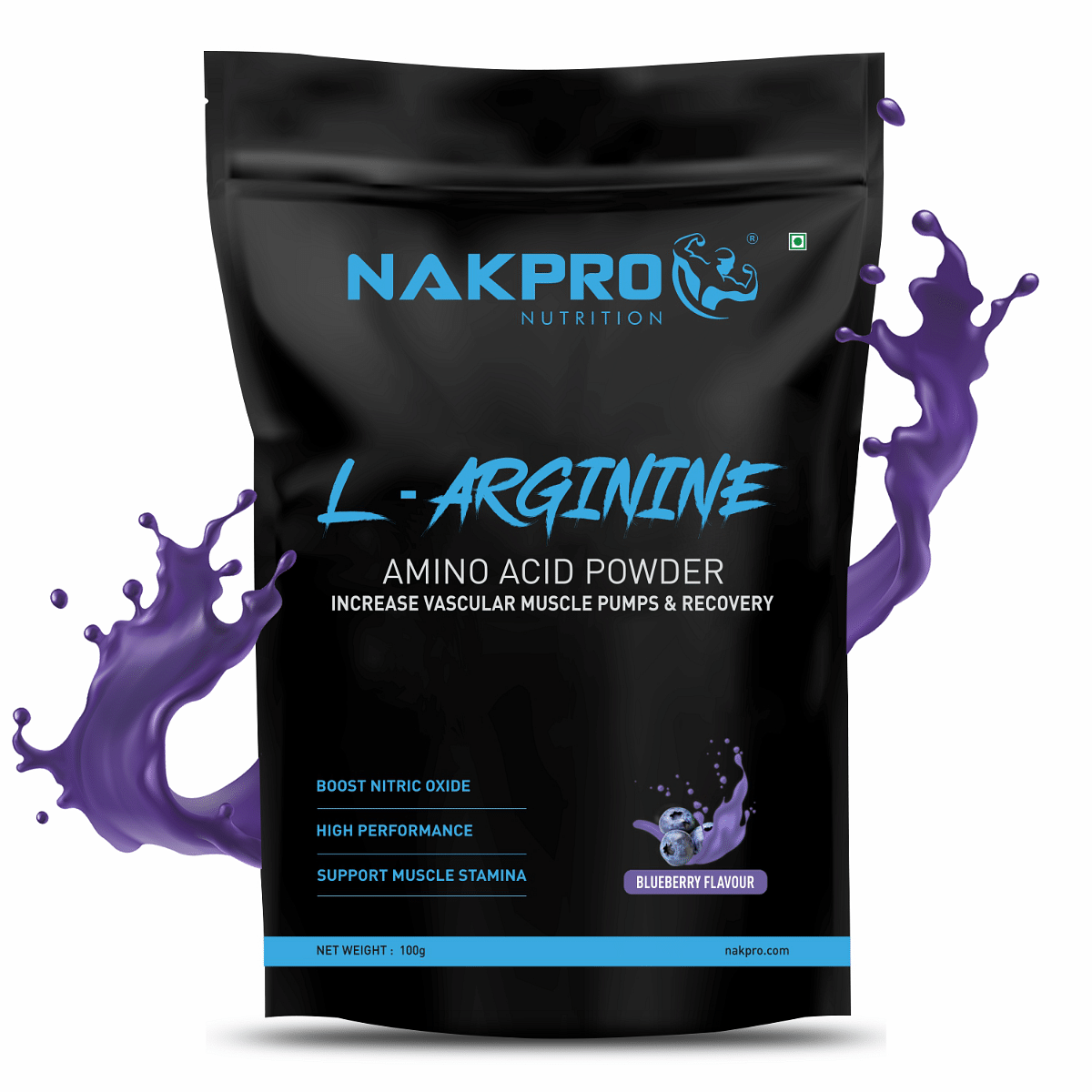 Nakpro L-Arginine Supplement Powder | 2g L-Arginine, 1.8kcal Energy | Nitric Oxide Supplement | Pre Workout Amino Acid, Fuels Muscle Growth (100g, ...
Nakpro L-Arginine Supplement Powder | 2g L-Arginine, 1.8kcal Energy | Nitric Oxide Supplement | Pre Workout Amino Acid, Fuels Muscle Growth (100g, ...