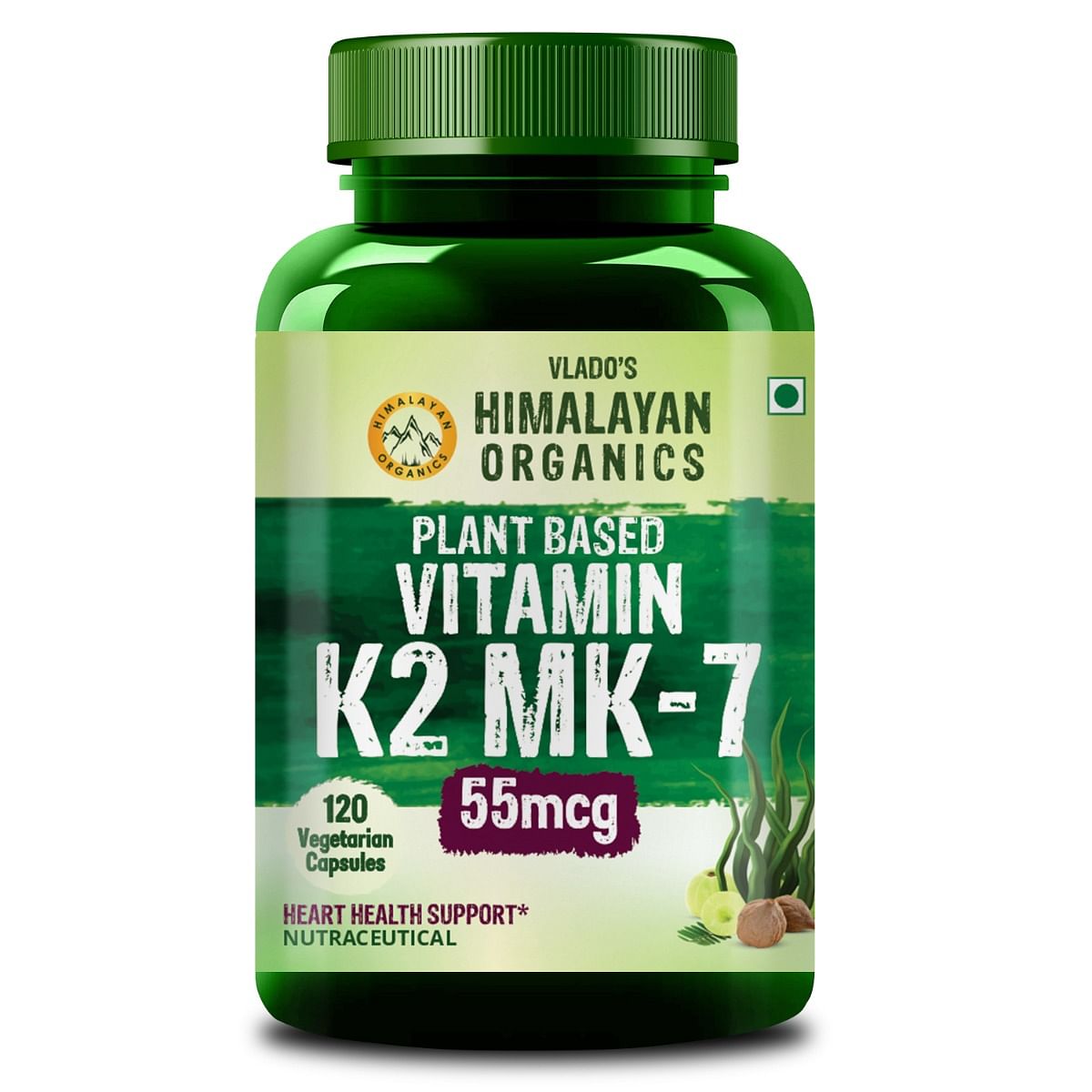 Vlado's Himalayan Organics Plant-Based Vitamin K2 MK- 7 Supplement Supports Stronger Bone & Heart Health I 55 MCG / Serving - k2 supplements for Me...
Vlado's Himalayan Organics Plant-Based Vitamin K2 MK- 7 Supplement Supports Stronger Bone & Heart Health I 55 MCG / Serving - k2 supplements for Me...