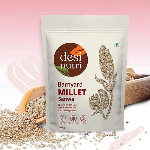 Desi Nutri Barnyard Millet 500GM Buy 3 Get 1 free | Millets | Natural Grains | Odalu | Oodulu | Sanwa | Barnyard Millet - 500 gms each pack | Pack ...
Desi Nutri Barnyard Millet 500GM Buy 3 Get 1 free | Millets | Natural Grains | Odalu | Oodulu | Sanwa | Barnyard Millet - 500 gms each pack | Pack ...