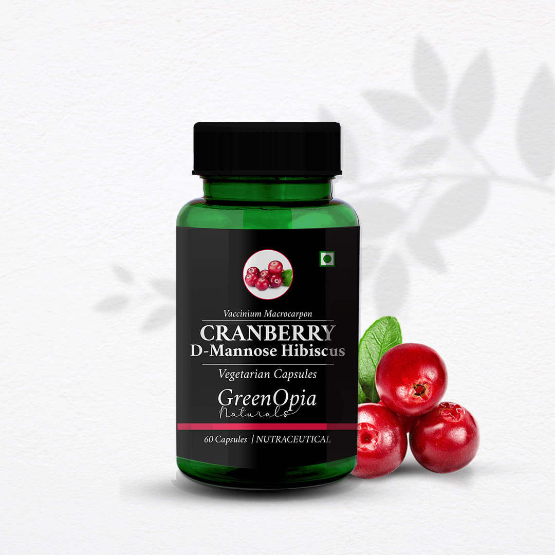 GreenOpia Cranberry Capsules for Urinary Tract Health 60 Vegetarian Capsules
GreenOpia Cranberry Capsules for Urinary Tract Health 60 Vegetarian Capsules