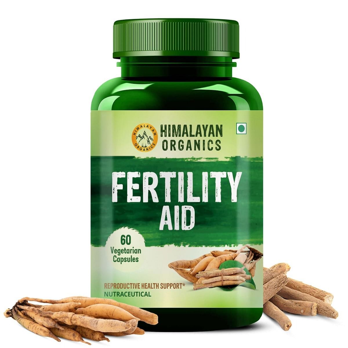 Himalayan Organics Fertility Aid Supplement Supports Daily Nutrition for Better Fertility | Maintains Reproductive Health (60 Capsules)
Himalayan Organics Fertility Aid Supplement Supports Daily Nutrition for Better Fertility | Maintains Reproductive Health (60 Capsules)