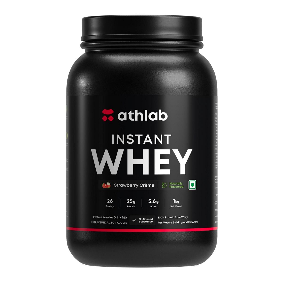 Athlab Instant Whey Protein, 25g Protein | No Preservatives - Whey Protein Concentrate, Strawberry Powder, Monk Fruit Powder & Nothing Else | Natur...
Athlab Instant Whey Protein, 25g Protein | No Preservatives - Whey Protein Concentrate, Strawberry Powder, Monk Fruit Powder & Nothing Else | Natur...
