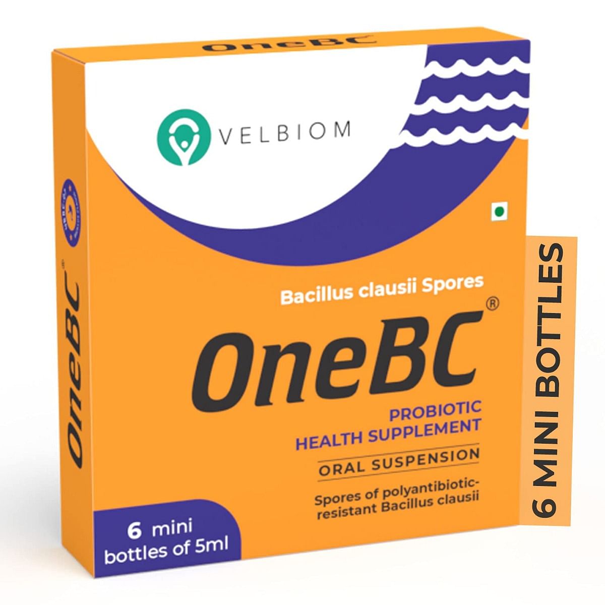 Velbiom One BC | Probiotic Supplement liquid To Alleviate Diarrhea| Probiotics For Men And Women| Oral Probiotics |Probiotics For Good Health| Vega...
Velbiom One BC | Probiotic Supplement liquid To Alleviate Diarrhea| Probiotics For Men And Women| Oral Probiotics |Probiotics For Good Health| Vega...