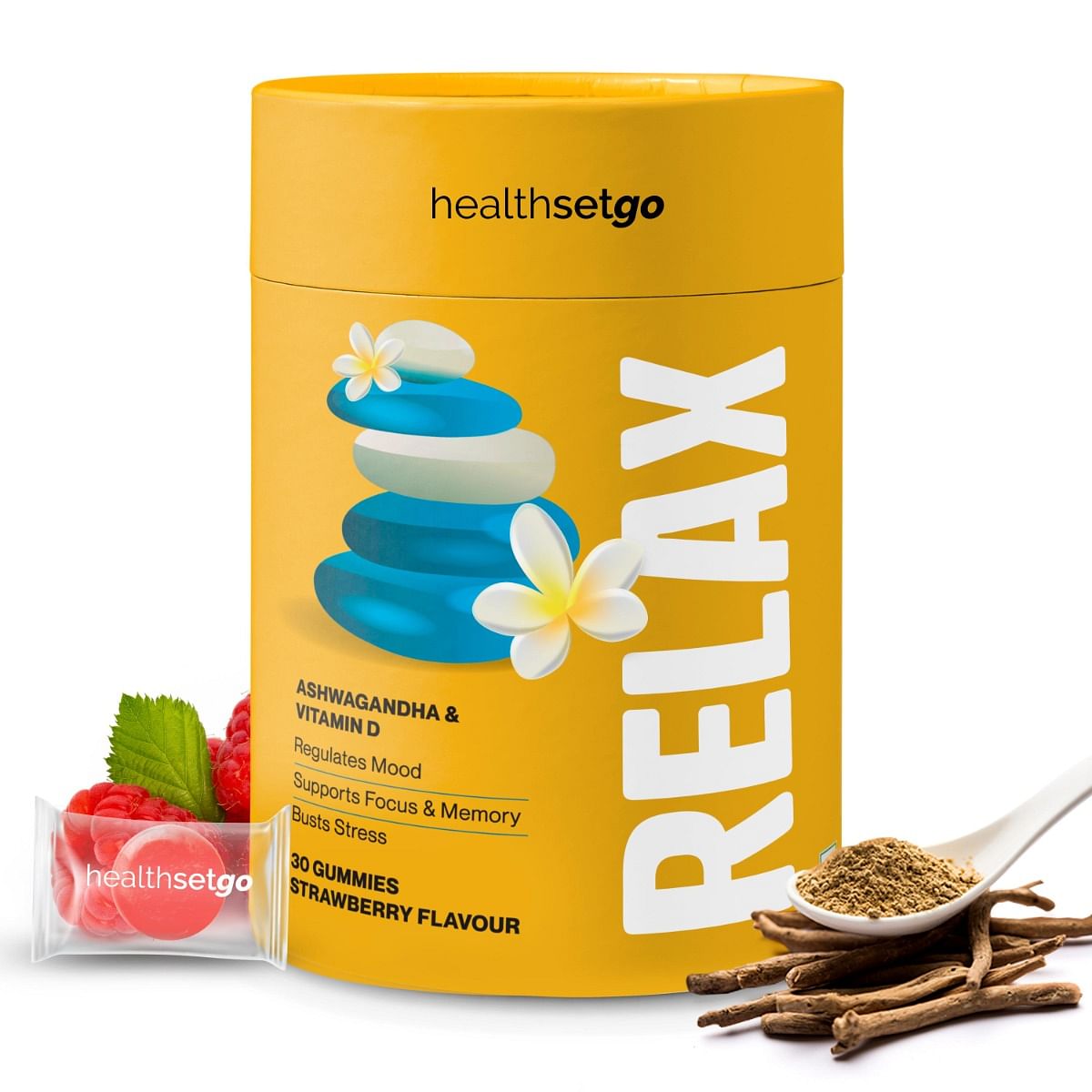HealthSetGo Stress Relief Ashwagandha Gummies | Vitamin D | Boosts Mood & Focus | Extra Strength | Vegan, Gluten & Gelatin Free | Men & Women | Ber...
HealthSetGo Stress Relief Ashwagandha Gummies | Vitamin D | Boosts Mood & Focus | Extra Strength | Vegan, Gluten & Gelatin Free | Men & Women | Ber...