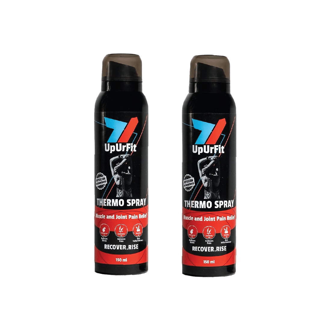 UpUrFit Thermo Spray | Pain Relief | Quick Absorption | Reduces Muscle Stiffness & Soreness- Minimises Strains & Pain | Hot Therapy Heals Sports In...
UpUrFit Thermo Spray | Pain Relief | Quick Absorption | Reduces Muscle Stiffness & Soreness- Minimises Strains & Pain | Hot Therapy Heals Sports In...