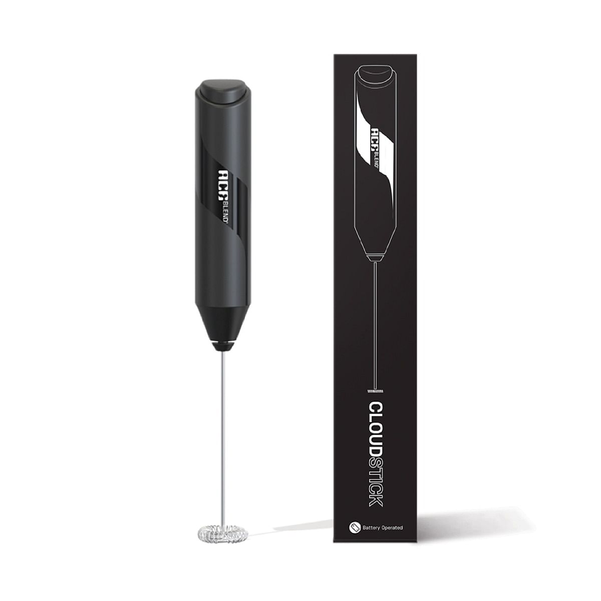 Ace Blend Cloudstick Coffee Frother Electric | Battery Operated Portable Foam Maker | Stainless Steel Electric Whisk, Mini Foamer for Lattes, Cappu...
Ace Blend Cloudstick Coffee Frother Electric | Battery Operated Portable Foam Maker | Stainless Steel Electric Whisk, Mini Foamer for Lattes, Cappu...