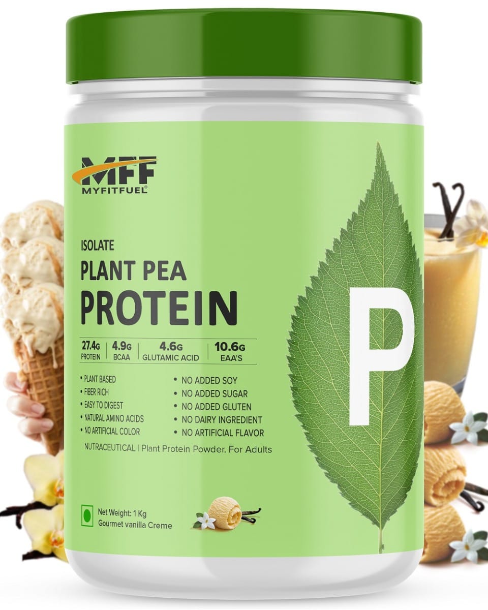 MyFitFuel MFF Plant Pea Protein 1 Kg (2.2 lbs) Gourmet Vanilla Creme
MyFitFuel MFF Plant Pea Protein 1 Kg (2.2 lbs) Gourmet Vanilla Creme